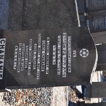 CHANANIE Chaia -1967