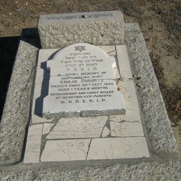 CHORITZ Chaja -1954