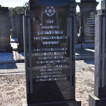 COHEN Annie Ellen -1982