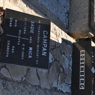 CAMPAN Mick -1989 &amp; Sadie -1984