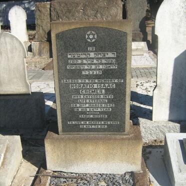 CREMER Horatio Isaac -1943