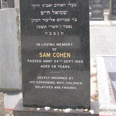 COHEN Sam -1966