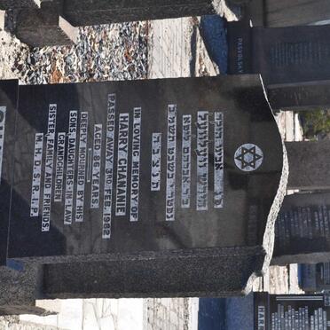 CHANANIE Harry -1982