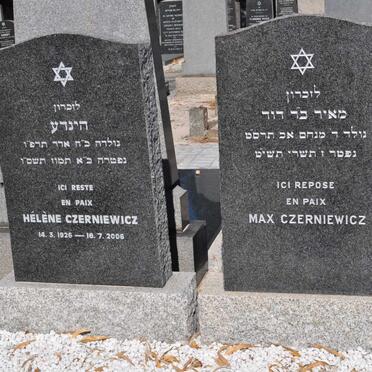 CZERNIEWICZ Max &amp; Hèléne 1926-2006