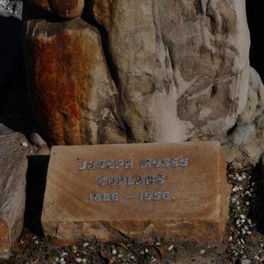 COPLANS Joseph Moses 1886-1856