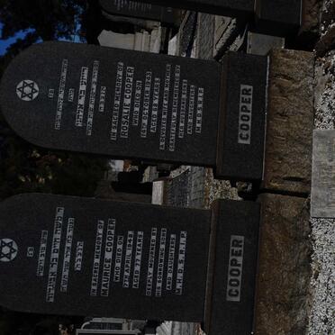 COOPER Maurice -1948 &amp; Rosalie -1943 :: COOPER Louis -1916