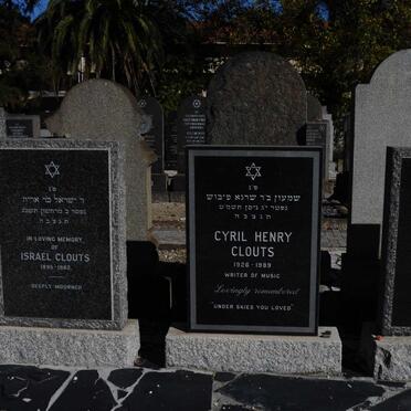 CLOUTS Israel 1895-1962 :: CLOUTS Cyril Henry 1926-1989 :: CLOUTS Morris 1893-1980