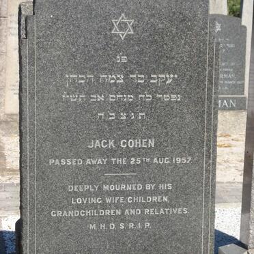 COHEN Jack -1957