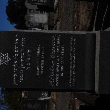 CRASNOW Abraham -1954