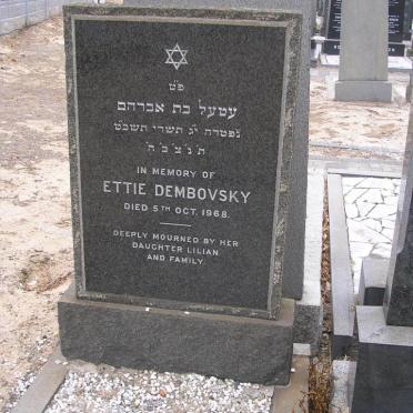 DEMBOVSKY Ettie -1968