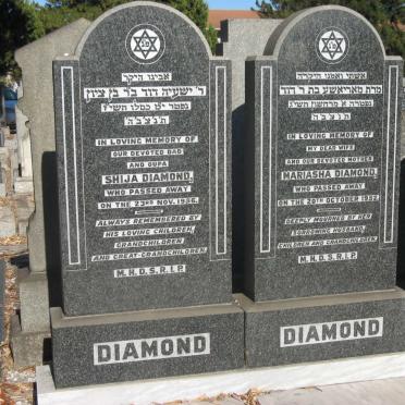 DIAMOND Shijah -1956 &amp; Mariasha -1952