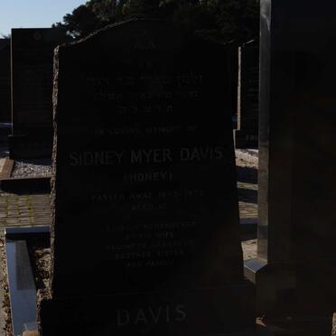 DAVIS Sidney Myer -1973