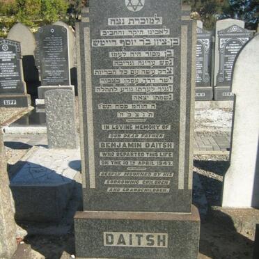 DAITSH Benjamin -1947