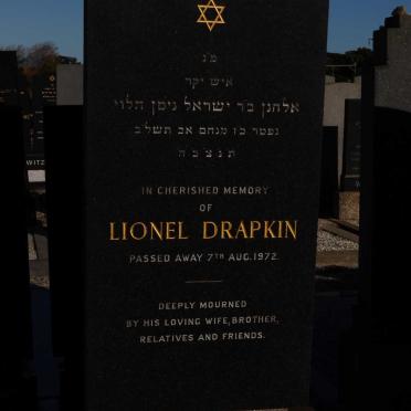 DRAPKIN Lionel -1972