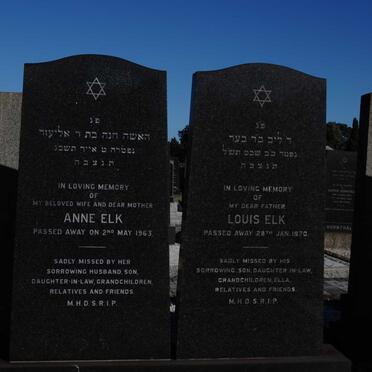 ELK Louis -1970 &amp; Anne -1963