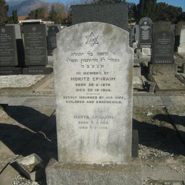 EPHRAIM Moritz 1874-1956 &amp; Marta 1886-1958