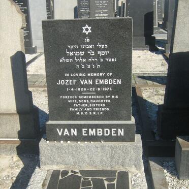 EMBDEN Jozef, van 1926-1971