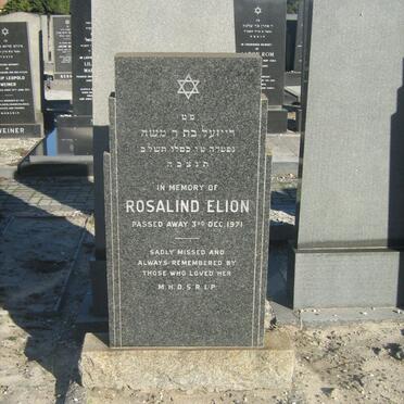ELION Rosalind -1971