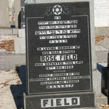 FIELD Rose -1953