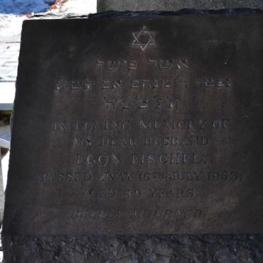 FISCHEL Egon -1953