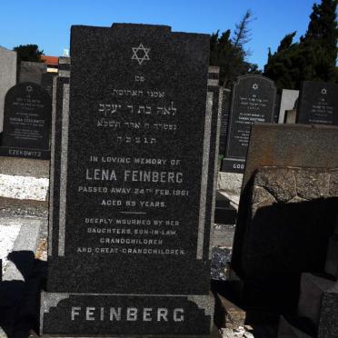 FEINBERG Lena -1961
