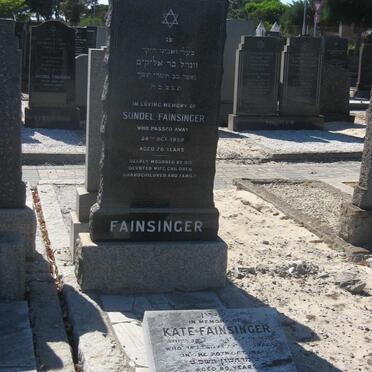 FAINSINGER Sundel -1959 &amp; Kate -1988