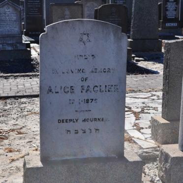 FACLIER Alice -1976