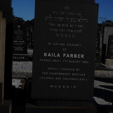 FARBER Baila -1966