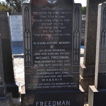 FREEDMAN Michael -1953