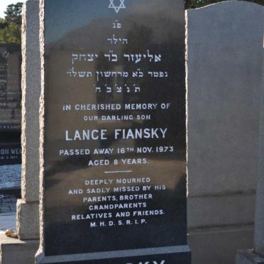 FIANSKY Lance -1973