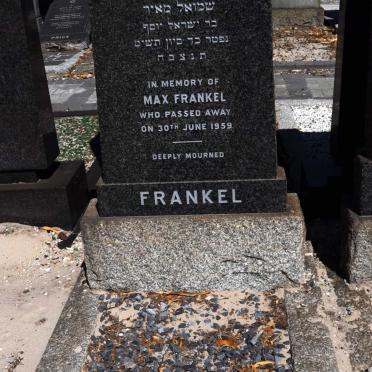 FRANKEL Max -1959