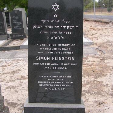 FEINSTEIN Simon -1967