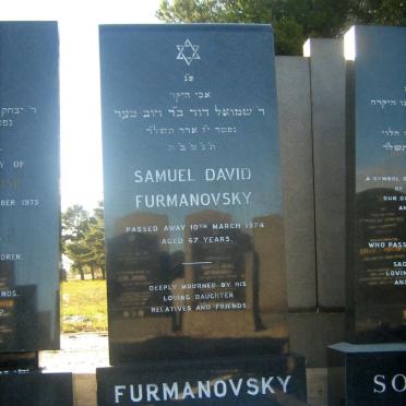 FURMANOVSKY Samuel David -1974