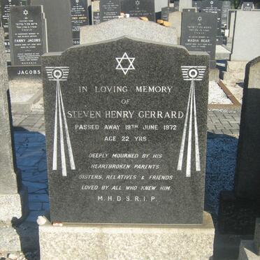 GERRARD Steven Henry -1972