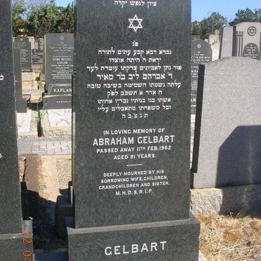 GELBART Abraham -1962