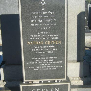 GEFFEN Nathan -1968