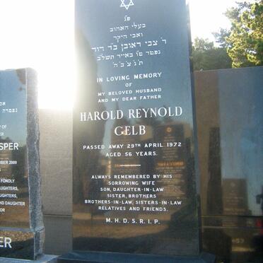 GELB Harold Reynold -1972