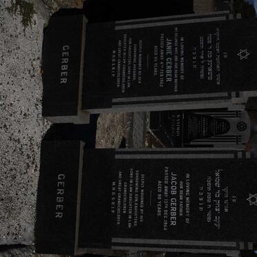 GERBER Jacob -1964 &amp; Janie -1962