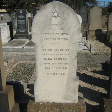 GERSTEL Olga 1881-1947