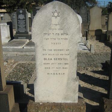 GERSTEL Olga 1881-1947