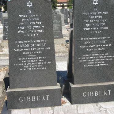 GIBBERT Aaron -1971 &amp; Annie -1959