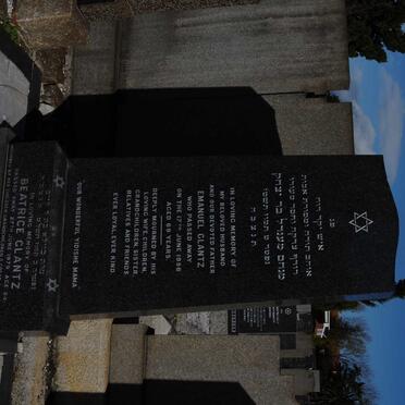 GLANTZ Emanuel -1956 &amp; Beatrice -1979