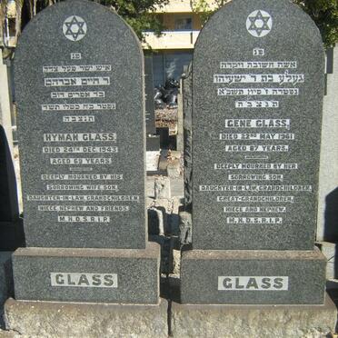 GLASS Hyman -1943 &amp; Gene -1961