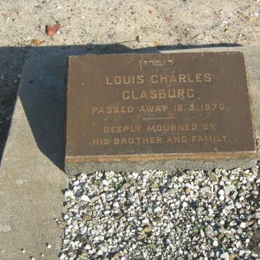 GLASBURG Louis Charles -1970