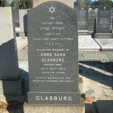 GLASBURG Dora Sara -1963