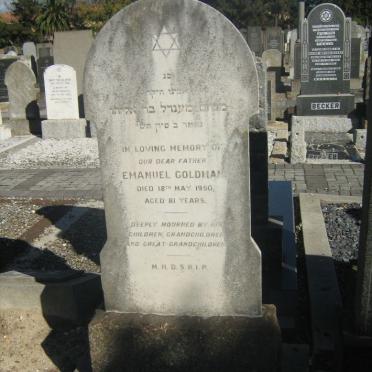 GOLDMAN Emanuel -1950