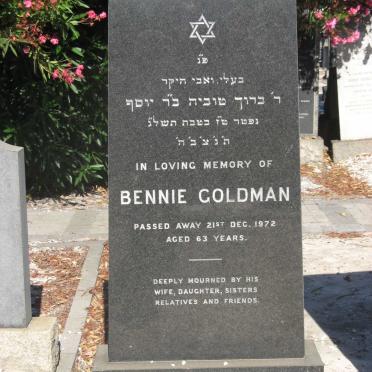 GOLDMAN Bennie -1972