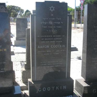 GOOTKIN Aaron -1970