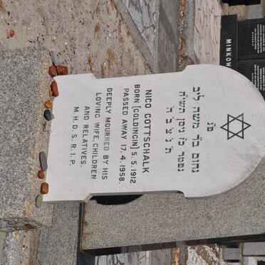 GOTTSCHALK Nico nee GOLDINGIN 1912-1958