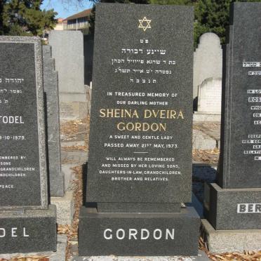 GORDON Sheina Dveira -1973
